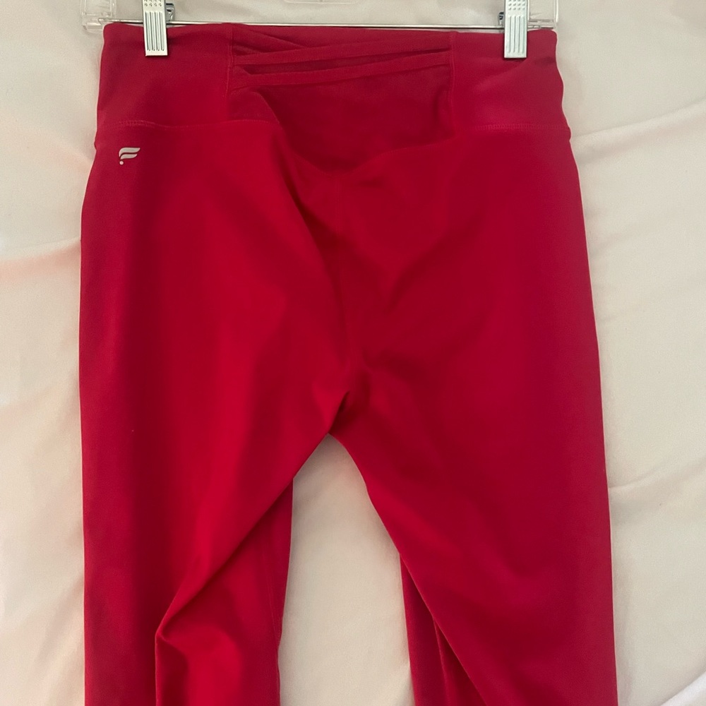 ❤️ Red Fabletics 7/8 Leggings